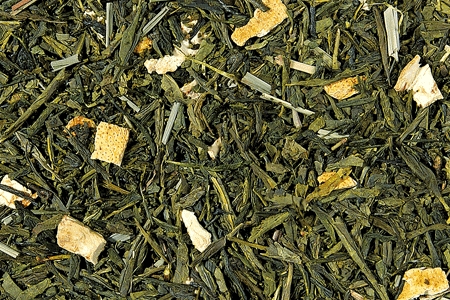 Zelený čaj Sencha Lemon
