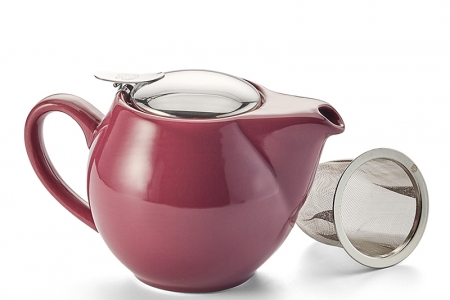 Čajník so sitkom Zaara , purpurový 0,5 l
