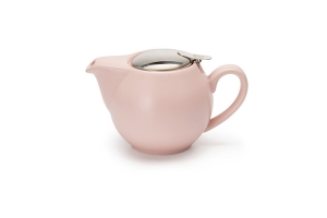 Čajník so sitkom Zaara, matný ružový 0,5 l